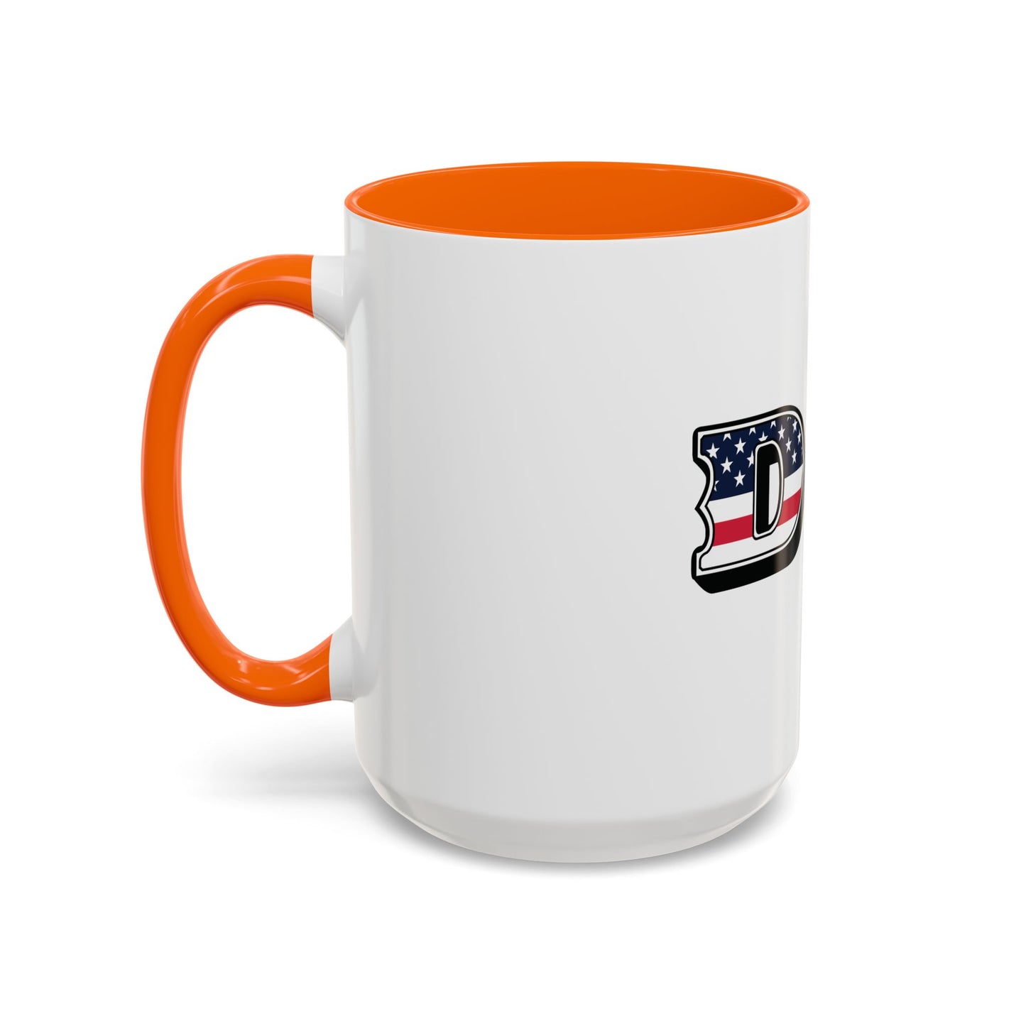 Patriotic DAD Accent Coffee Mug (11/15oz)
