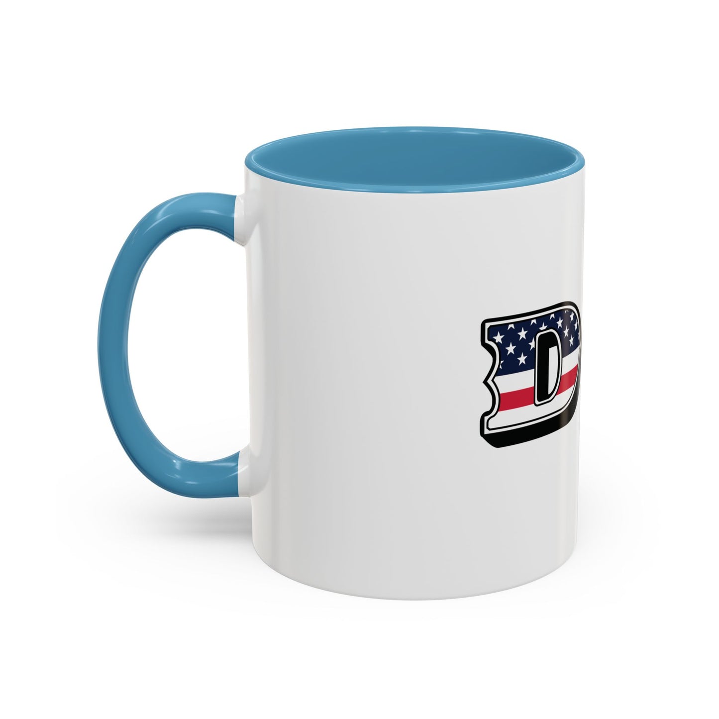 Patriotic DAD Accent Coffee Mug (11/15oz)