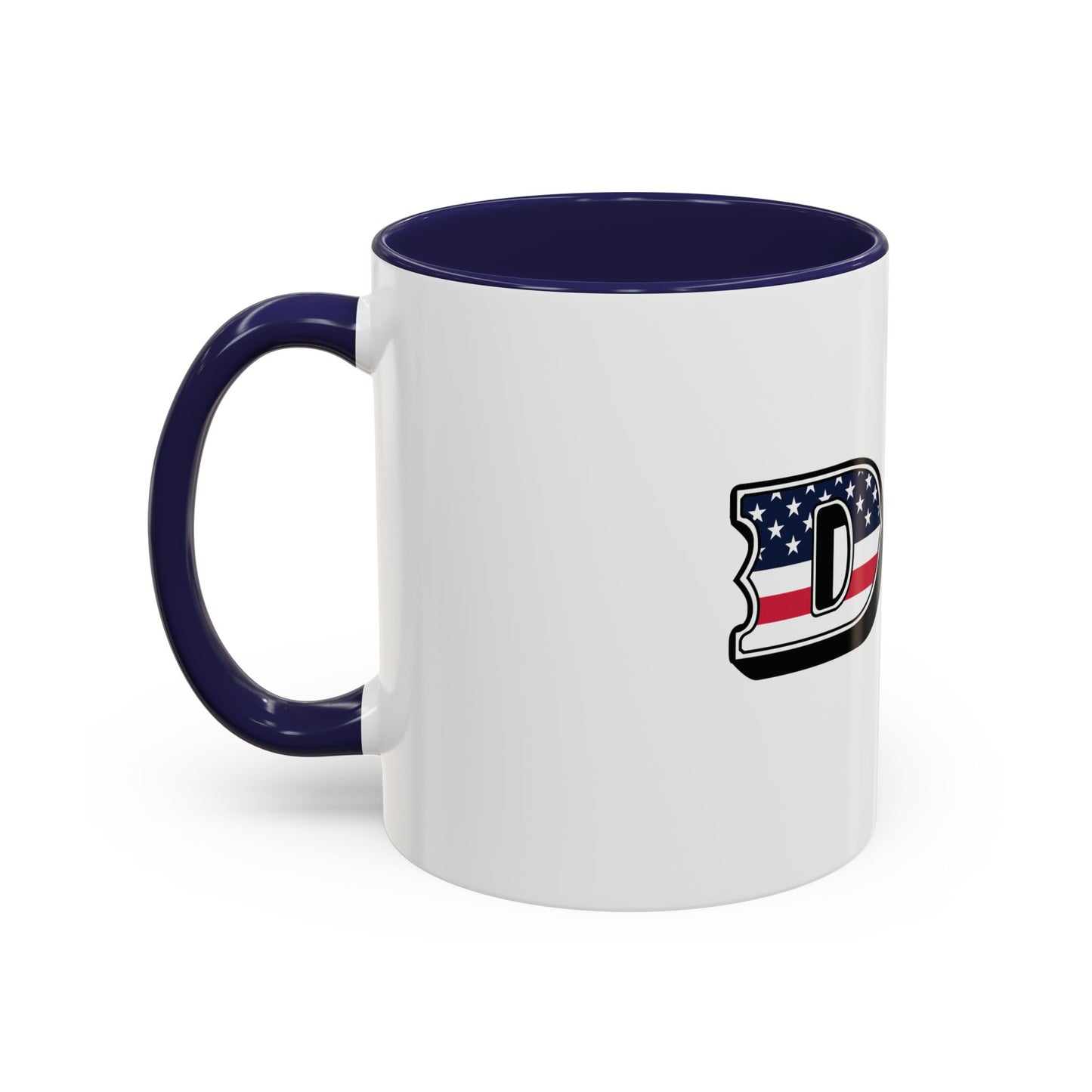 Patriotic DAD Accent Coffee Mug (11/15oz)