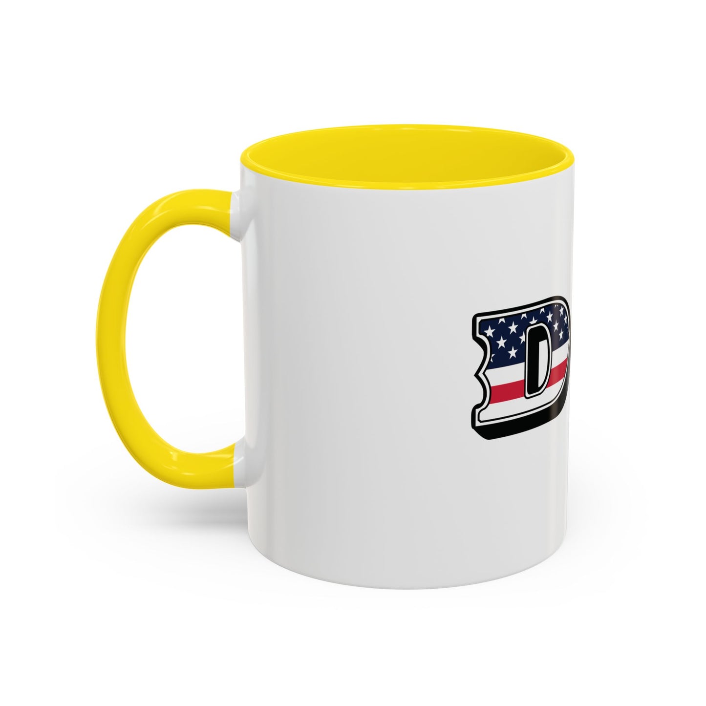Patriotic DAD Accent Coffee Mug (11/15oz)