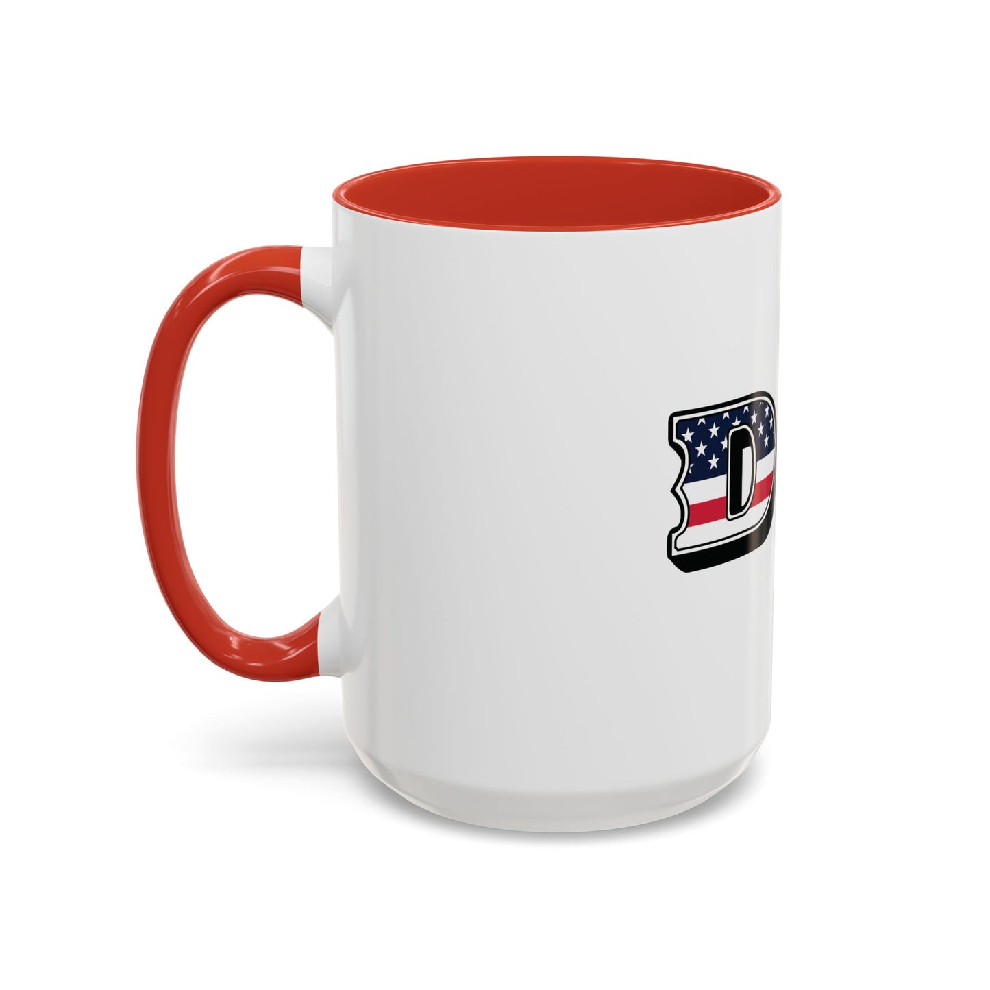 Patriotic DAD Accent Coffee Mug (11/15oz)