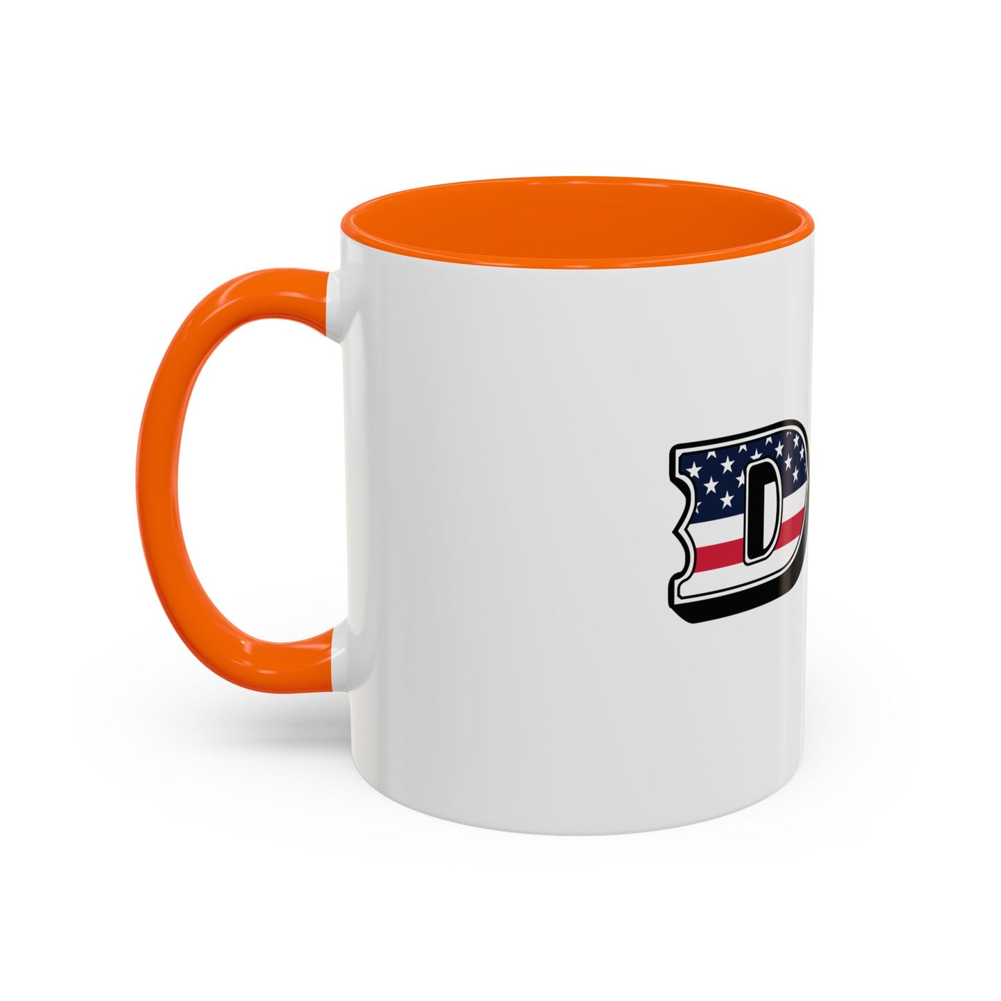 Patriotic DAD Accent Coffee Mug (11/15oz)