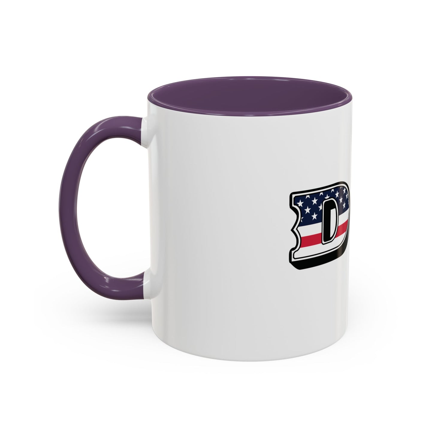 Patriotic DAD Accent Coffee Mug (11/15oz)