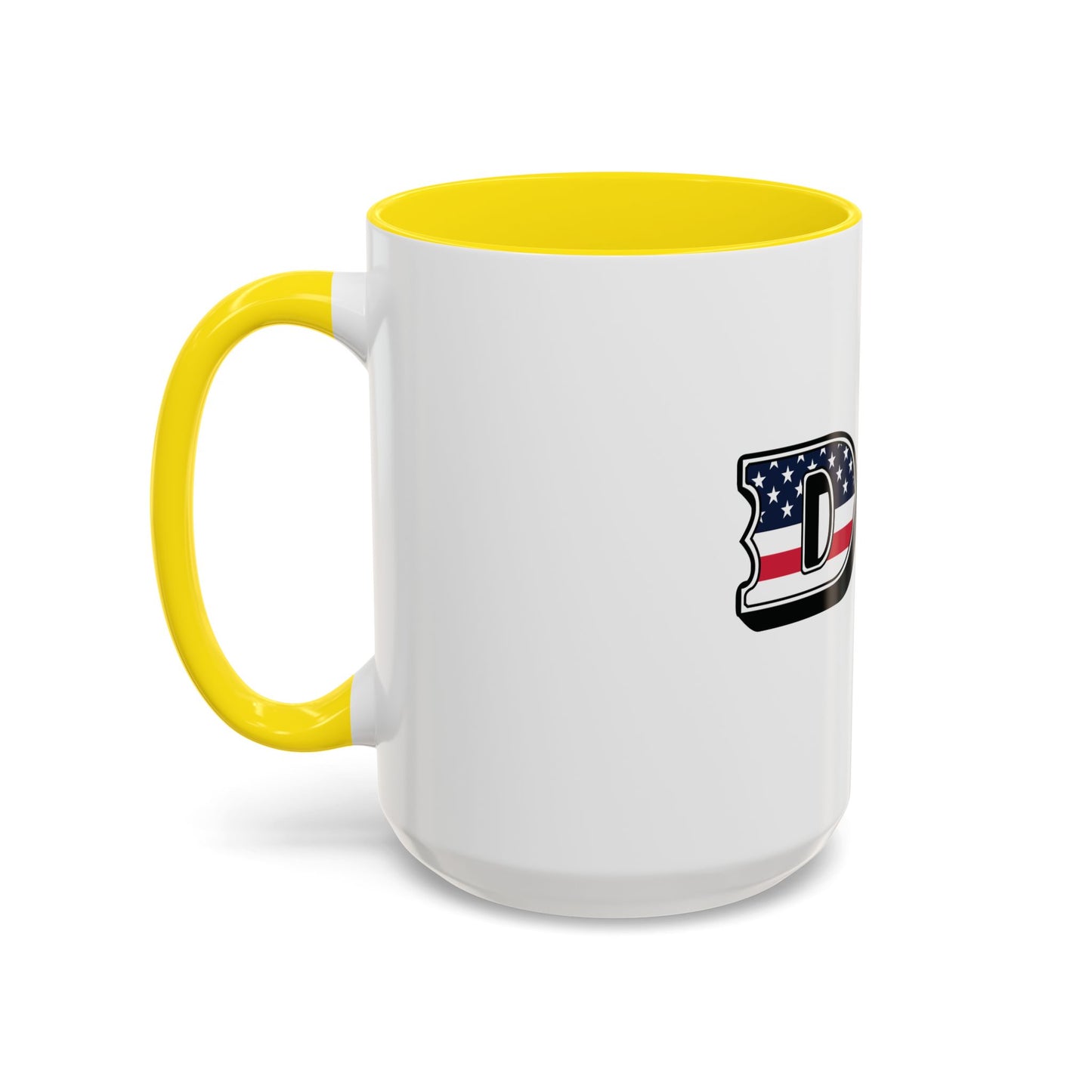 Patriotic DAD Accent Coffee Mug (11/15oz)