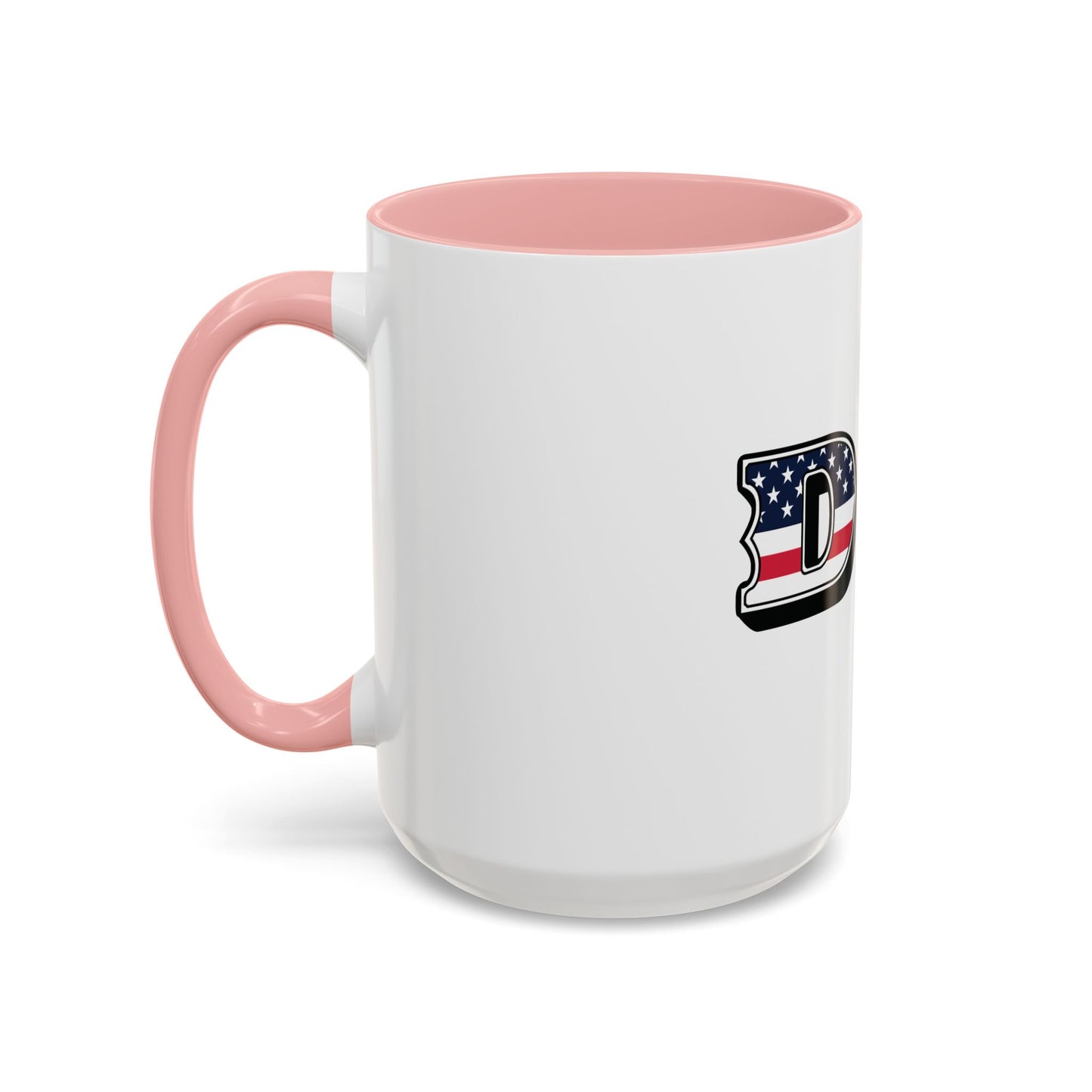 Patriotic DAD Accent Coffee Mug (11/15oz)